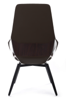 Изображение кресло rv design aura-st (fk005-с) кожа темно-коричневая